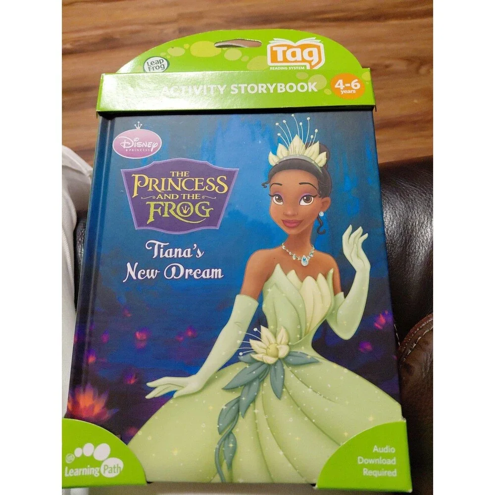 The Princess and the Frog: Tiana's New Dream Leap Frog TAG Reading System Book